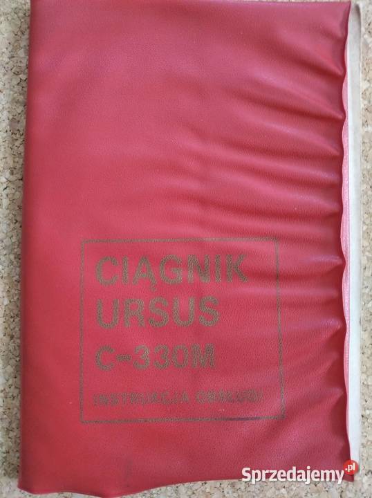 Instrukcja obsługi ciągnik Ursus 330M oryginał Kultura i Rozrywka Lublin sprzedam