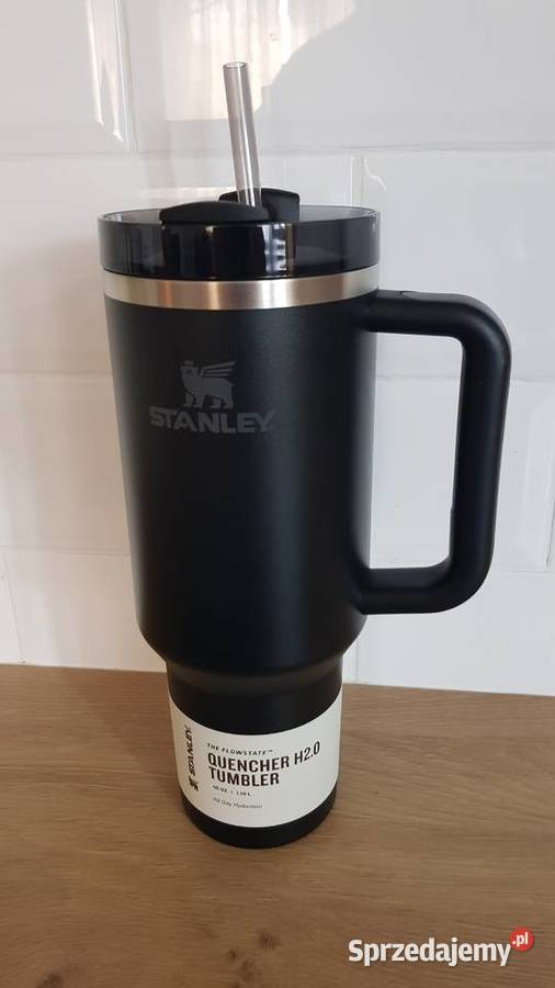 Kubek termiczny Stanley Quencher H20 czarny 40 czarny Warszawa sprzedam