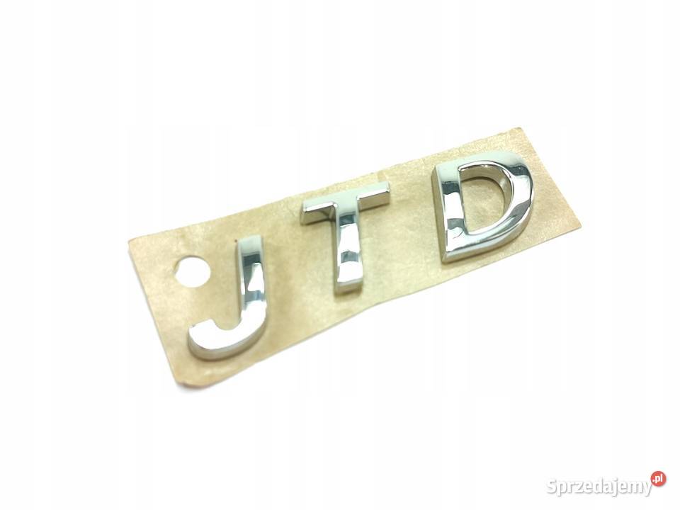 EMBLEMAT JTD FIAT PUNTO 19992003 NOWY ORYGINALNY sprzedam
