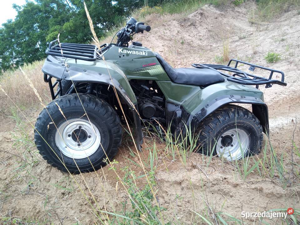 Quad Kawasaki klf 300 4x4 reduktor blokada mostu