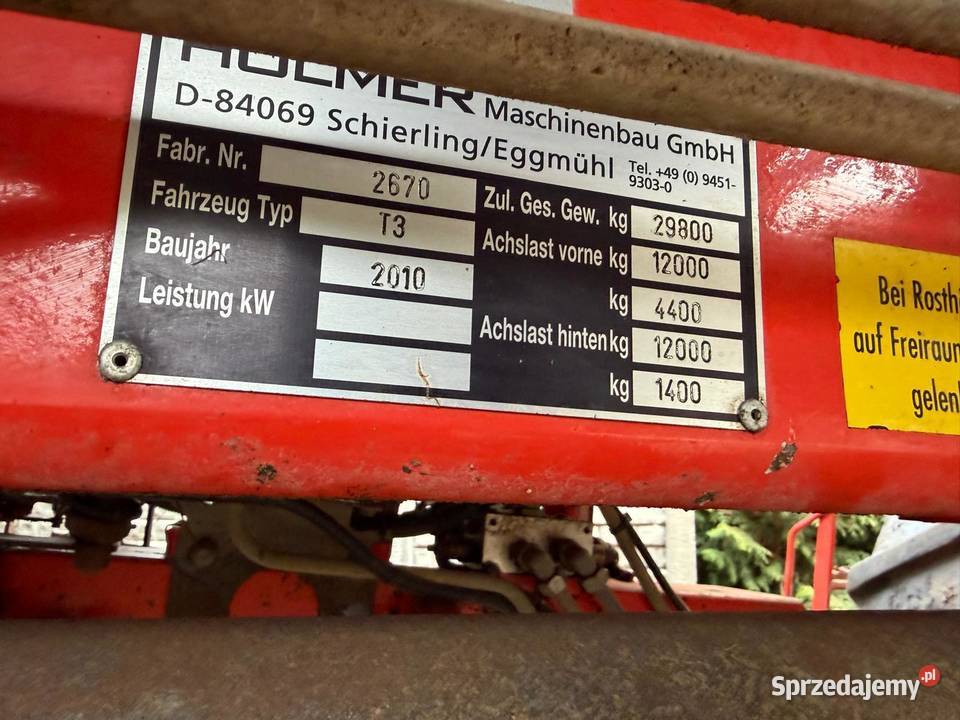 Kombajn do Buraków Holmer TerraDos T3 Nowa Ruda sprzedam