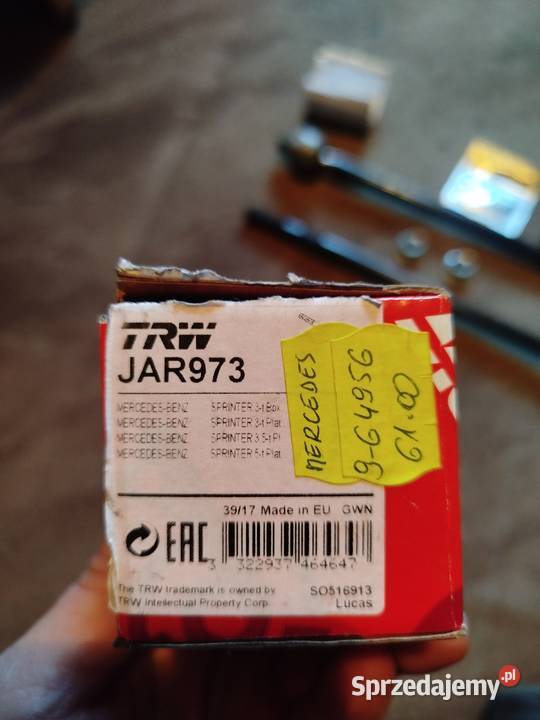 Drążek kierowniczy TRW JAR973 sprinter crafter Drążki kierownicze Wojkowice