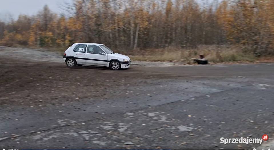 Peugeot 106 XSi 16 8v 103 KJS Sprint Trackday łódzkie Wielgomłyny