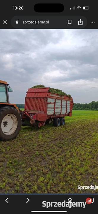 Przyczepa samozbierająca Pottinger Łyse