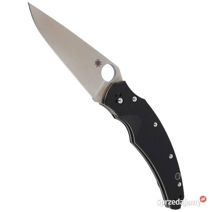 Nóż składany Spyderco Opus Black G10 Plain Warszawa