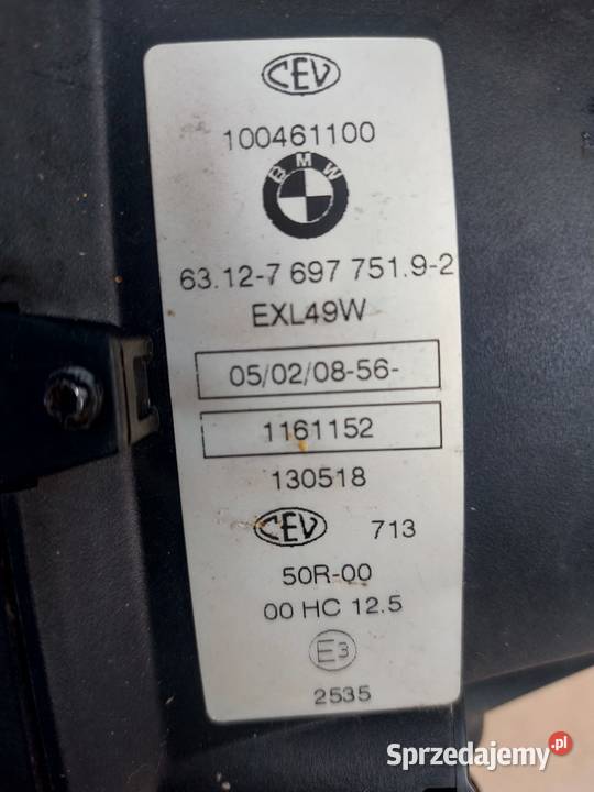 BMW F800GS reflektor przedni lampa przód Reflektory i halogeny Sieciechów