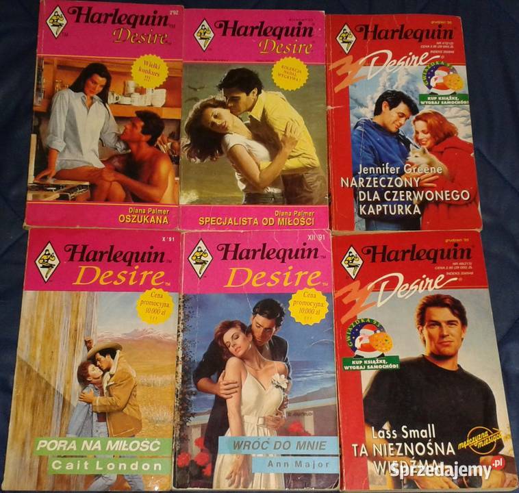 Harlequin Książki romanse 67 części romanse Proza i poezja lubelskie sprzedam