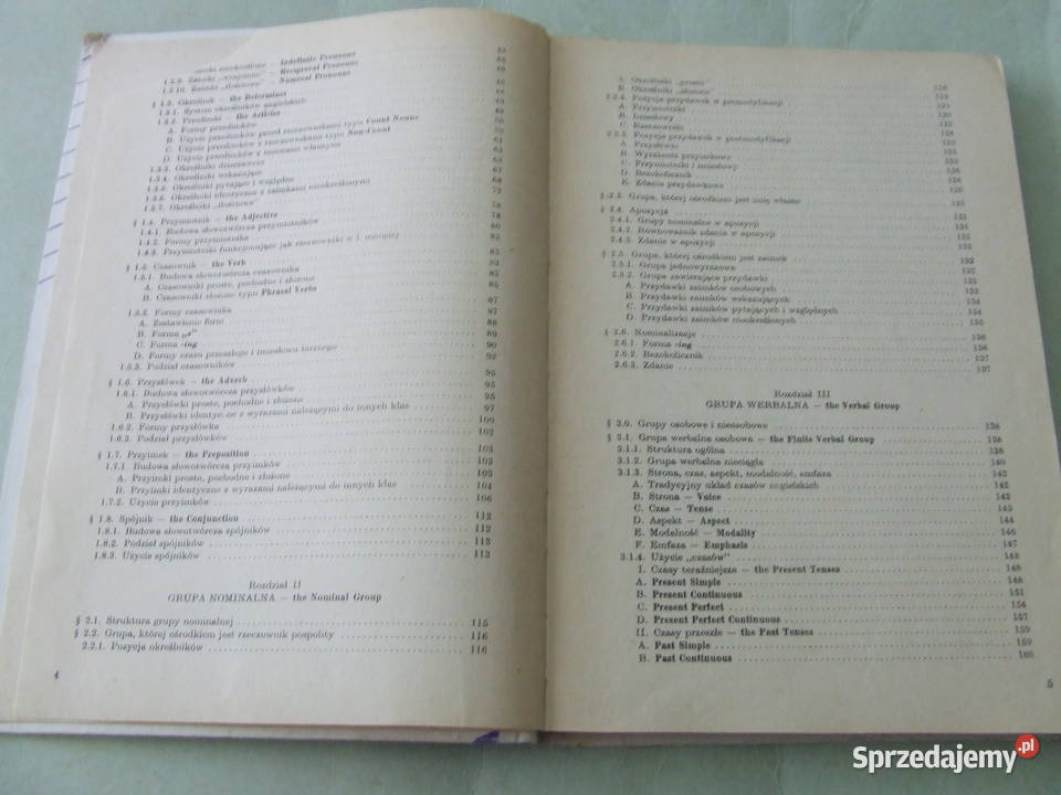 Gramatyka języka angielskiego Tablice język Oborniki Śląskie