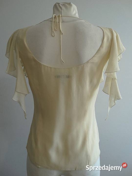 Bluzka Jedwabna 100 Jedwab Wieczorowa Zdobiona sprzedam