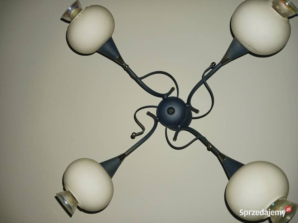 Żyrandol ozdobny metalowy wysyłka Wiśniowa Góra