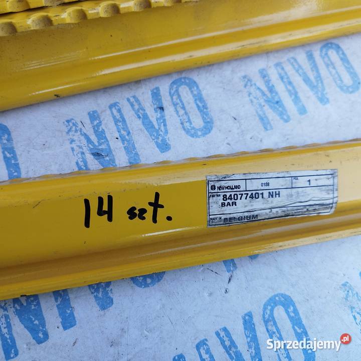 Listwa przenosnika pochylego 725mm kombajn Do kombajnów łódzkie