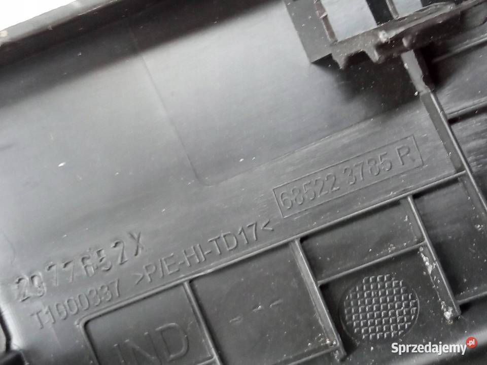 OSŁONA DESKI KOMPLET PLASTIKI 682107194R