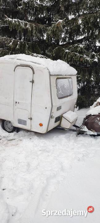 Przyczepka kempingowa Niewiadów n126 2 sztuki Mrągowo