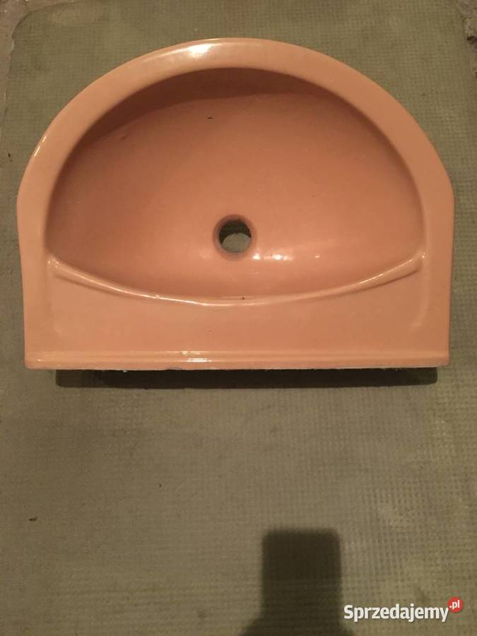 Umywalka morelowa 52X40 OKAZJA Płock