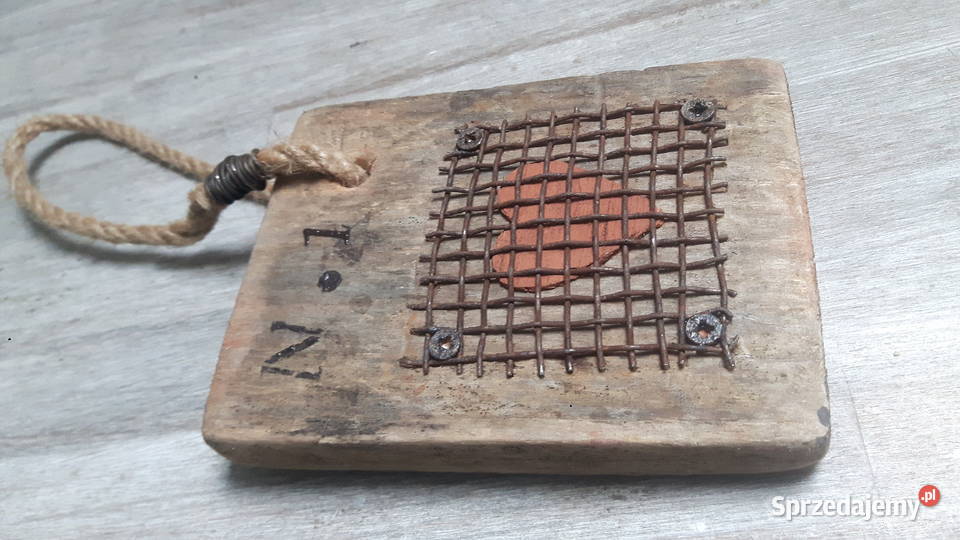 Zawieszka dekoracyjna drewniana Otwock
