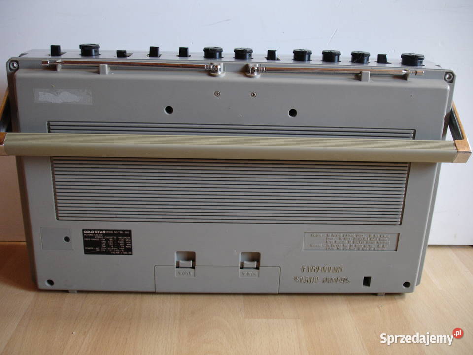 Radiomagnetofon GOLDSTAR TSR580 Zielona Góra