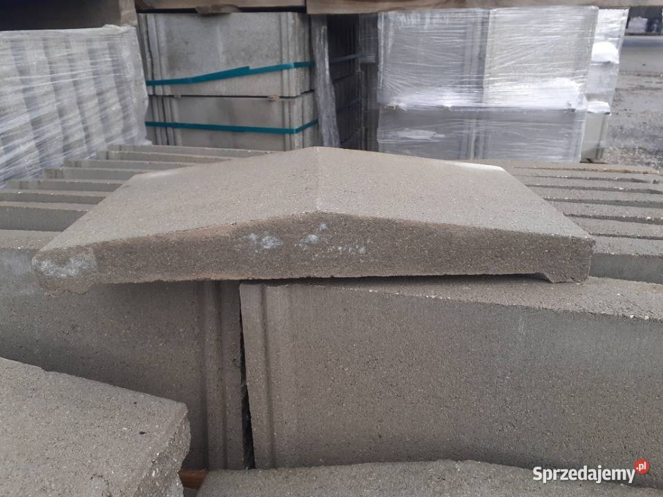 Daszek Dwuspadowy Betonowy Duży 23x46x7 Łupany mazowieckie Wielogóra