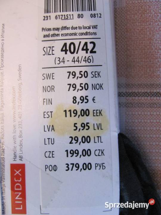 rajstopy lindex get the look 40 DEN M4042 TIGHTS lubelskie Zamość sprzedam