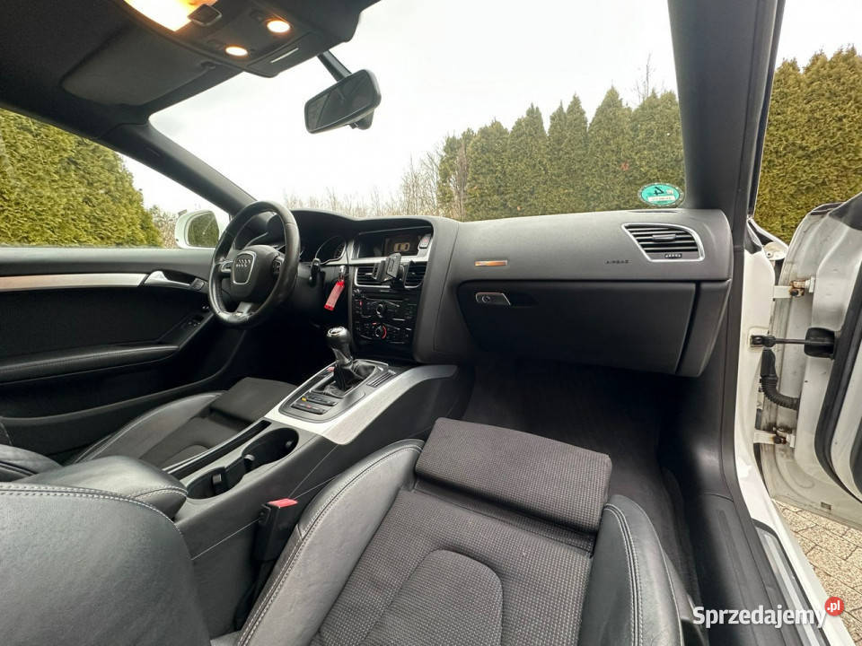 Audi A5 Coupe Audi A5 20TFSI 180 Biała Ładna Sportowy / Coupe dolnośląskie Wrocław sprzedam
