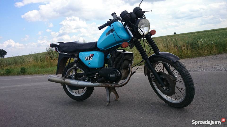 MZ ETZ 251 Elektronik w oryginale MZ Fajsławice