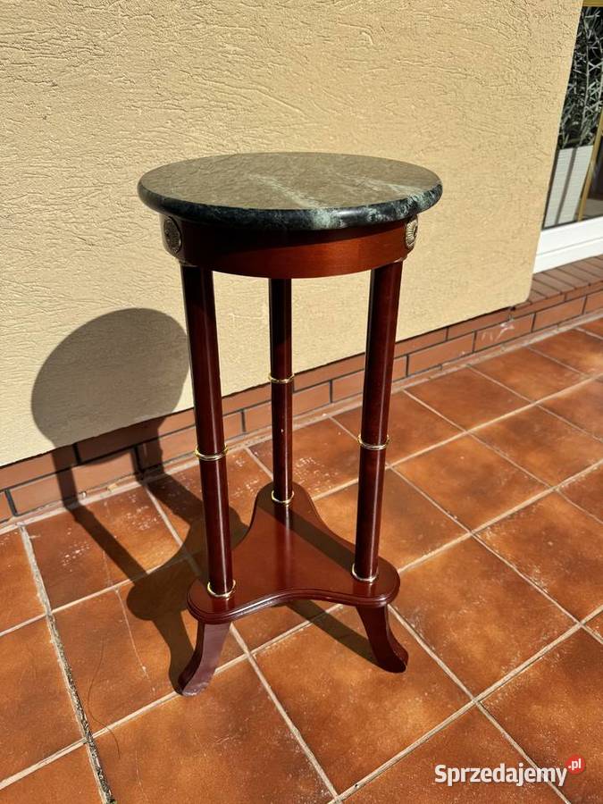 Stolik z marmurem stylowy okolicznościowy kawowy Garwolin