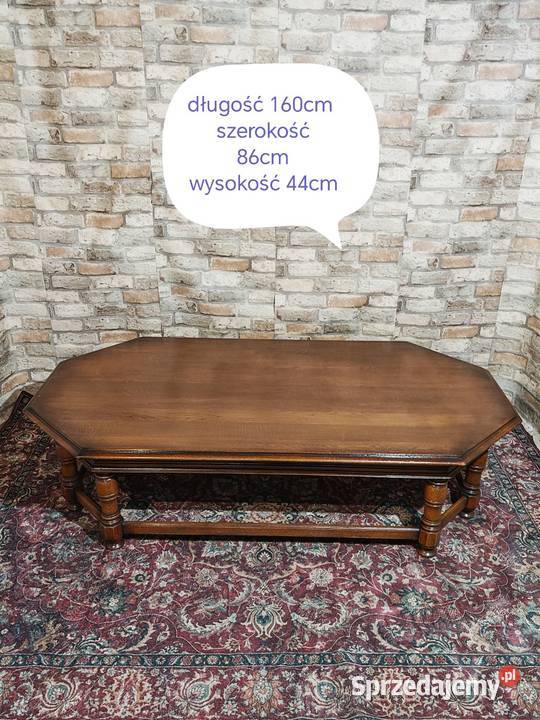 Porządną drewniana ława stolik do salonu Stoliki kawowe i ławy Sandomierz