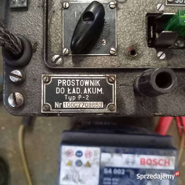 Prostownik wojskowy P2 zasilacz