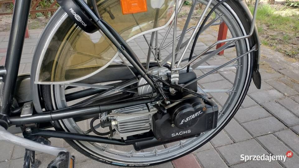 Holenderski rower spalinowy Saxonette Spartamet Brodnica