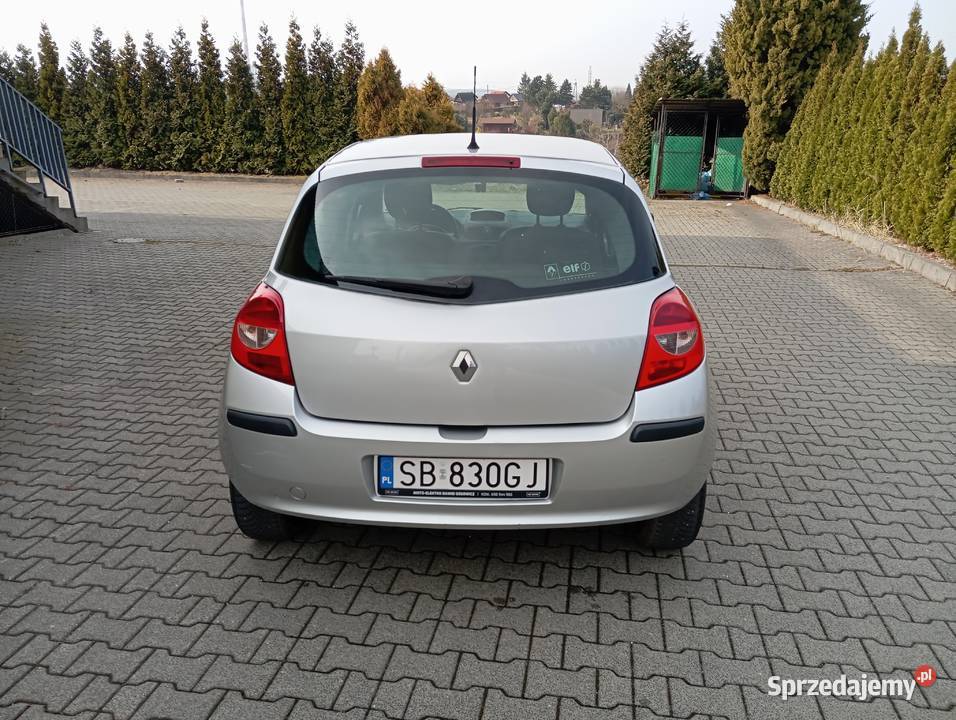 Renault Clio 12 2008 195 przebiegu śląskie Bielsko-Biała