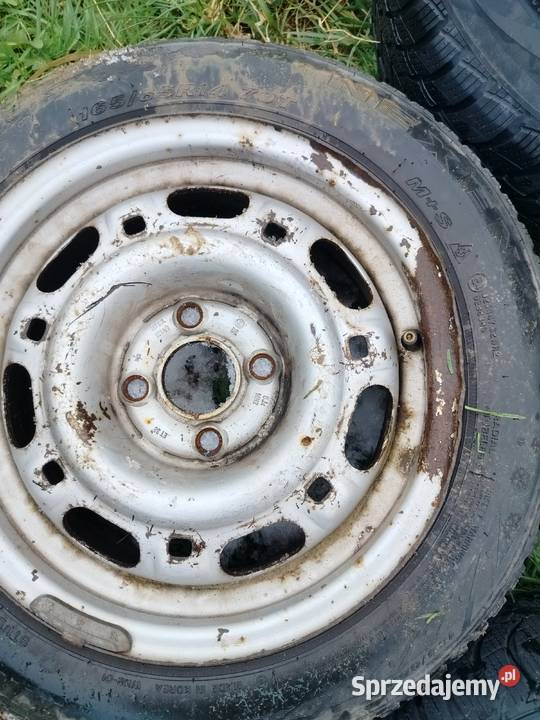 Sprzedam koła felgi z oponami 16565 R14 Wróblowice