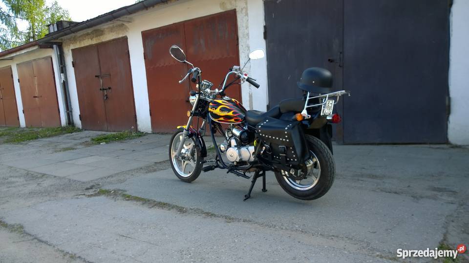 motorower chopper 50 72 kupiony w polskim salonie Chorzów