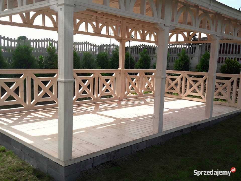 ALTANA 22 3x6 OGRODOWA DREWNIANA PARKOWA ALTANKA