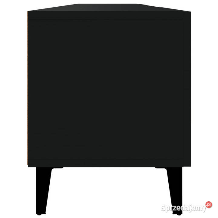 Szafka pod TV czarna 180x315x40 materiał mazowieckie Warszawa
