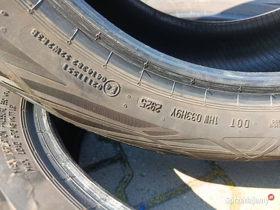 4x Opony Letnie Continental EcoContact 6 21555 215 śląskie Rudziniec