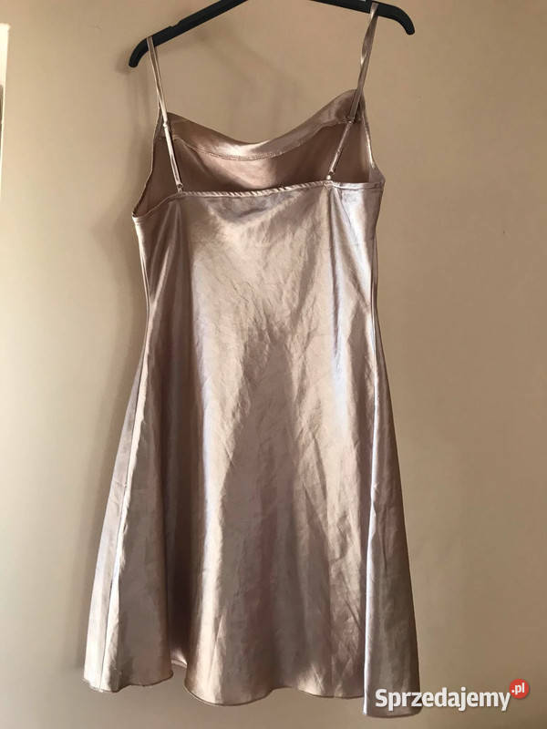 Satynowa mini sukienka Shein Spódnice i sukienki podlaskie Hajnówka