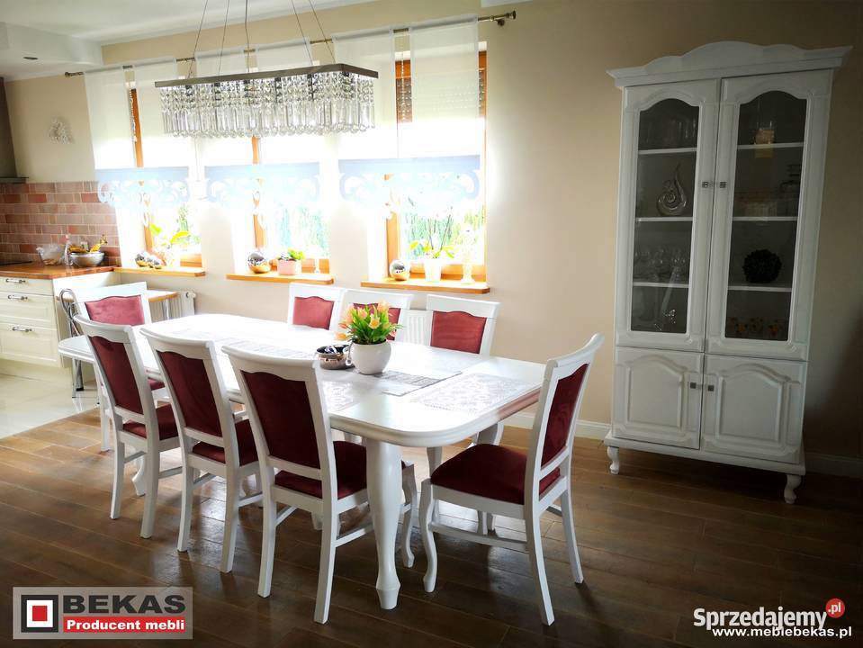 Białe Biurko LONDYN 120 2D2s White OAK Dąb Biały 120cm Pozostałe Mikołów