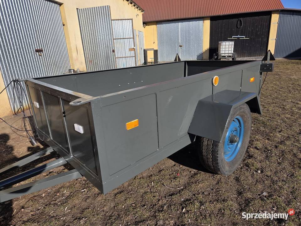 Przyczepka ciągnikowa jednoosiowa Krzesławice