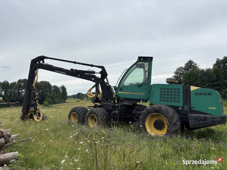 John Deere 1270D Harwester gotowy do pracy
