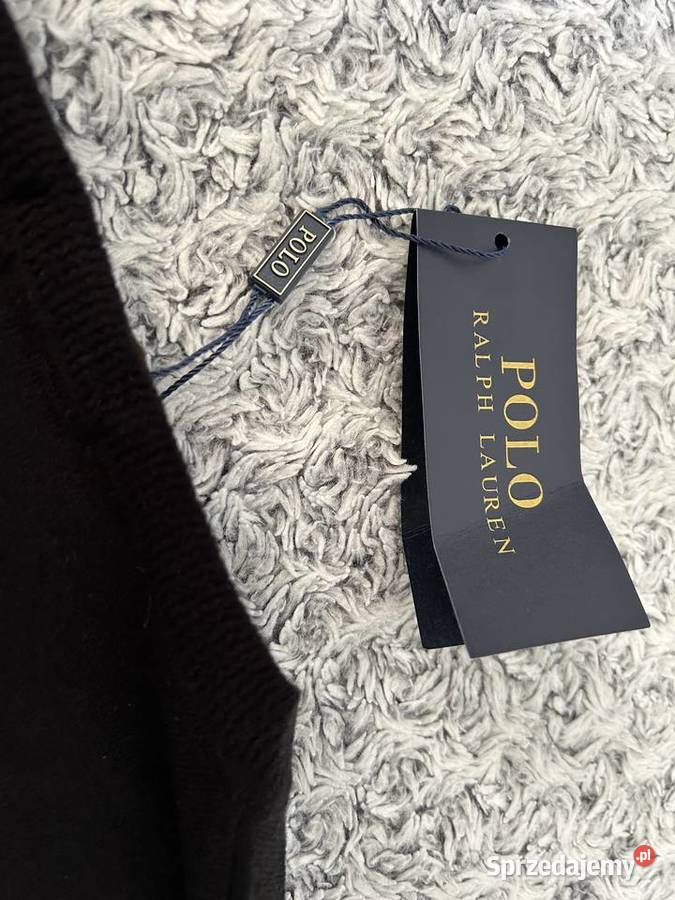 Sweter Ralph Lauren czarny nowy z metką
