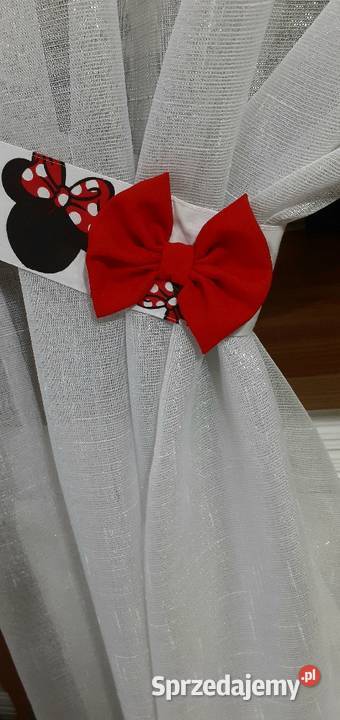 Firanki zasłonki myszka