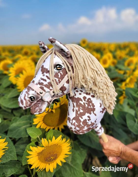Hobby Horse Duży koń na kiju Premium tarantowaty Bielsk Podlaski