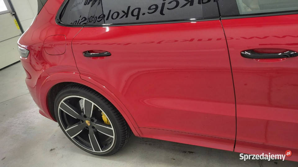 Porsche Cayenne Turbo III2017 mazowieckie sprzedam