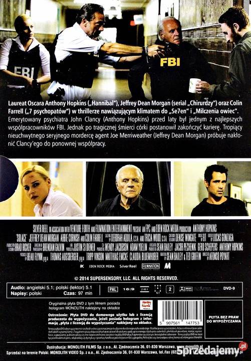 UKOJENIE ANTHONY HOPKINS wielkopolskie Kalisz sprzedam