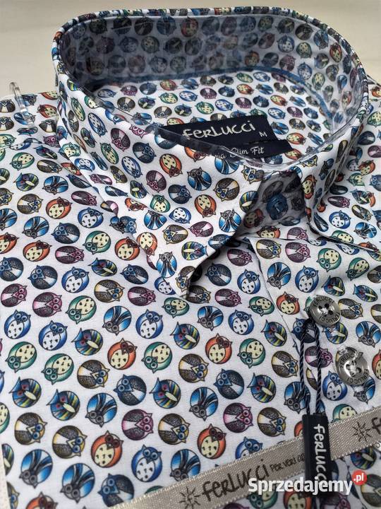 FERLUCCI KOSZULA MĘSKA CALABRIA SLIM FIT C111 Warszawa