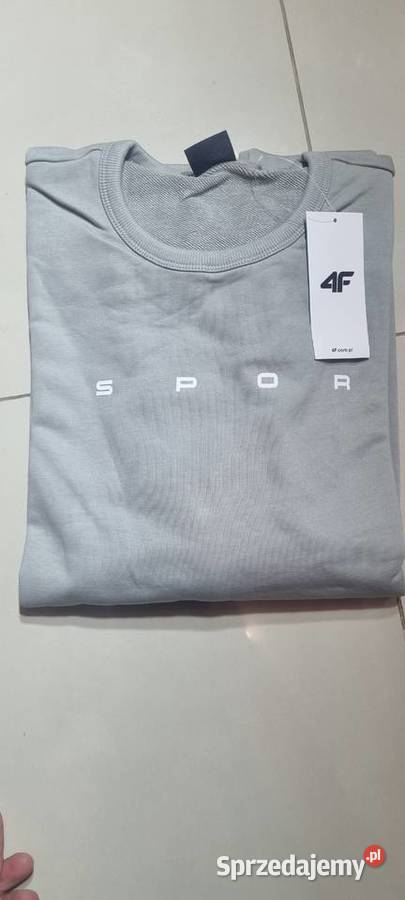 NowaBluza dresowa 4F nierozpinana męska szara Legnica sprzedam
