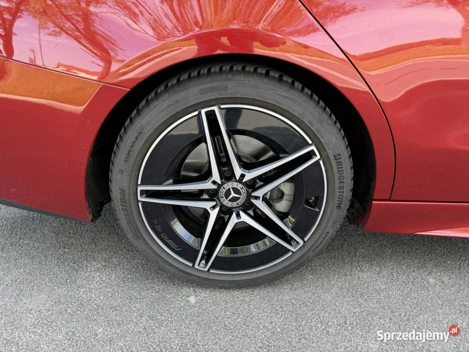 Mercedes C 300 C300d 265 AMGPakiet FullLed Navi czerwony