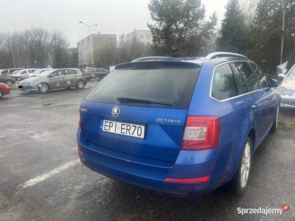 Syndyk sprzeda samochód osobowy SKODA OCTAVIA Rok produkcji 2014 Łódź