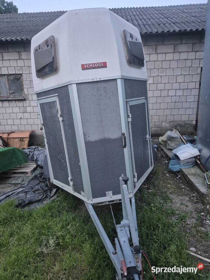 przyczepa koni rapid humbaur lubelskie Nielisz sprzedam