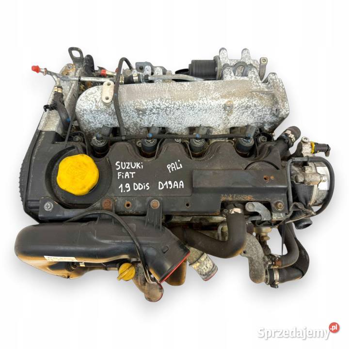 SILNIK D19AA Suzuki SX4 19 DDIS Fiat Sedici 19 lubelskie Chełm sprzedam