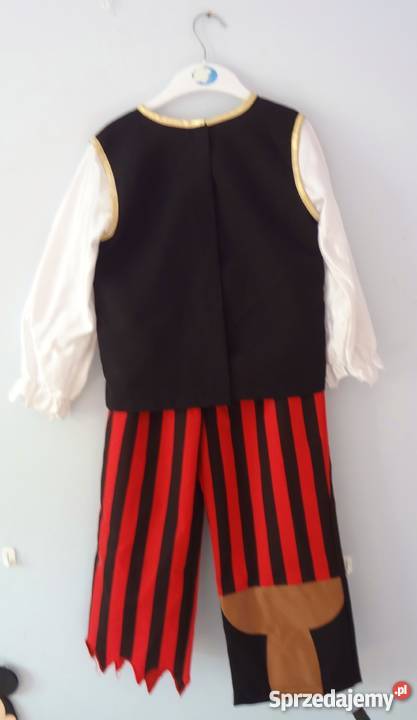 kostium pirata pirat 3 5 lat bal chłopca 122 128 Pozostałe kujawsko-pomorskie Bydgoszcz